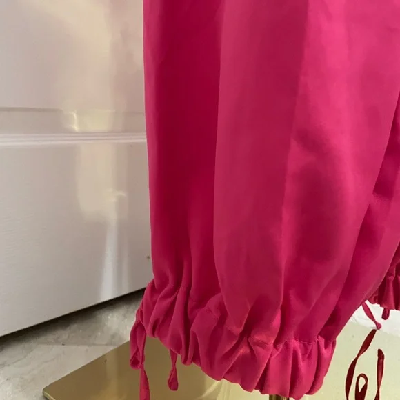 2PC Hot Pink Crop shirt and Jogger pants - Picture 8 of 14